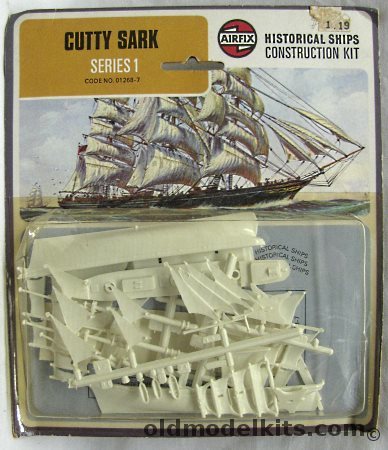 Airfix Cutty Sark Tea Clipper Ship - Blister Pack, 01268-7 plastic model kit